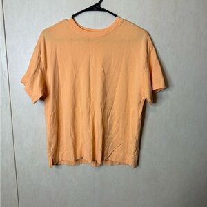 Old Navy Women's Peach Short Sleeve Tee